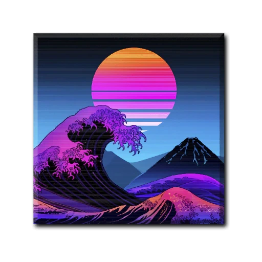 霓虹日落